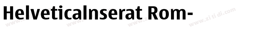 Helveticalnserat Rom字体转换